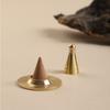 Pure Copper Incense Burner Chinese Ancient Style DIY Incense Cones Retro Brass Censer Incense Tools Moulds