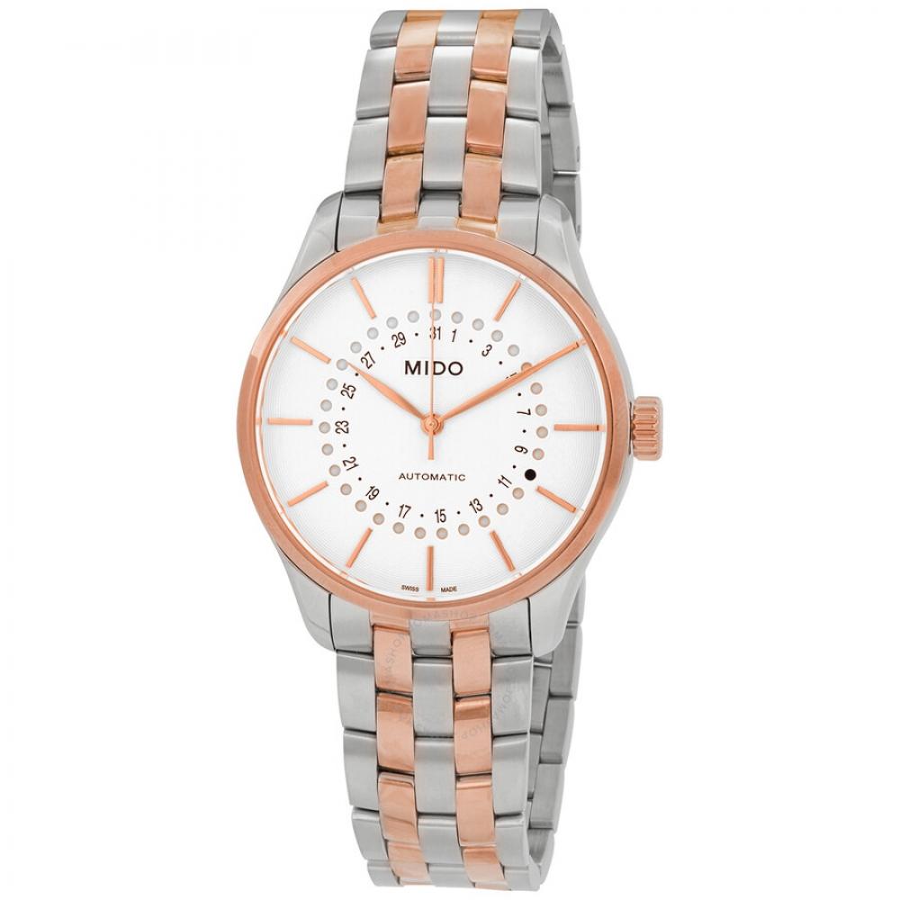 

Mido Belluna Ii Automatic Silver Dial Men S Watch M0244072203109