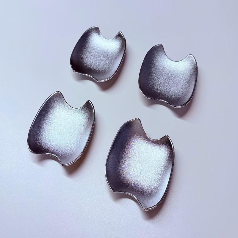 For Toyota Grand Highlander 2024 2025 ABS Carbonfiber  Side Door Handle Cover Trim Door Bowl Cap Sticker Protector Accessories