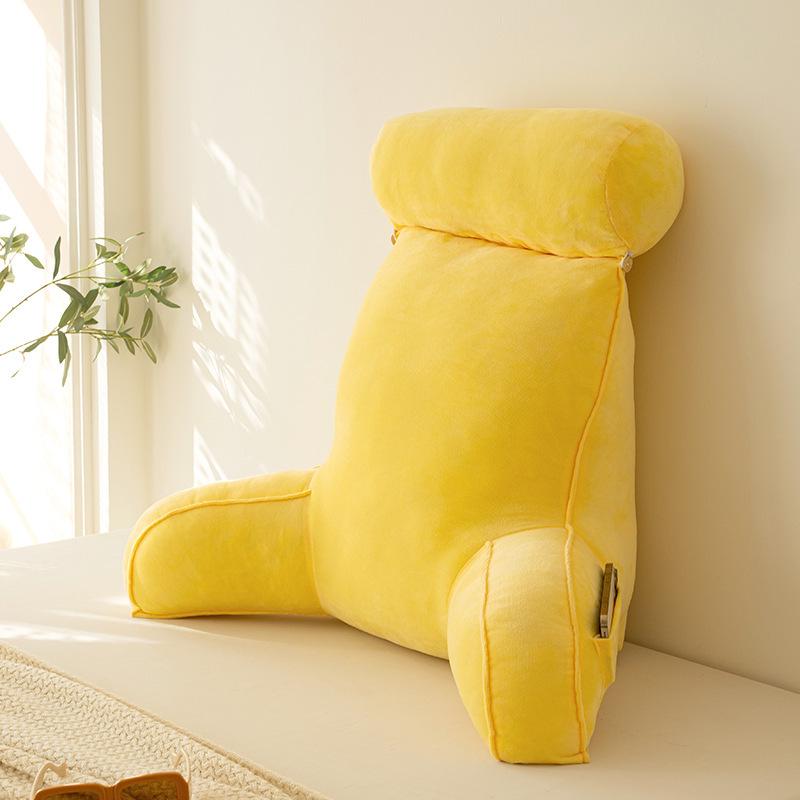 Comfortable Reading Pillow with Lumbar & Neck Support for Dorms, Bay Window, or Bed.