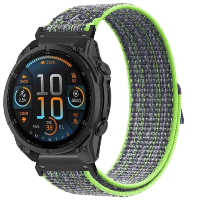 Nylon Rings Straps with Quick Release Clasps Sweatproof Lightweight Design Adjustable Closures Suitable for Watches 47mm
