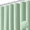 Set di Tende da Doccia Spesse per Bagno Resistenti alla Muffa Impermeabili con Ganci Metallici Finestra del Bagno Liner per Doccia Decorazione