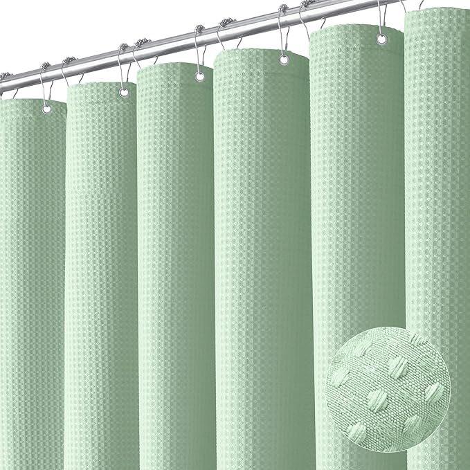 Set di Tende da Doccia Spesse per Bagno Resistenti alla Muffa Impermeabili con Ganci Metallici Finestra del Bagno Liner per Doccia Decorazione