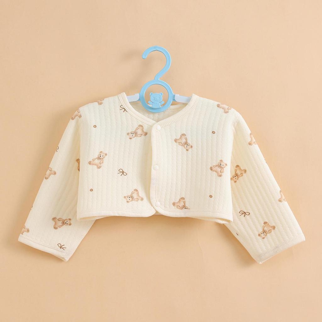 Pure Cotton Baby Sleep Vest for Shoulder Protection and Cold Prevention
