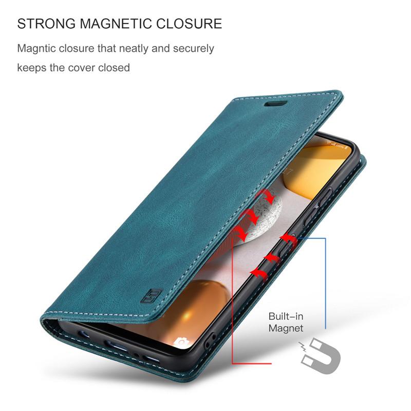 For Samsung Galaxy A32 5G Case Wallet Magnetic Card Flip Cover For Galaxy A42 5G Case Luxury Leather Phone Cover Stand