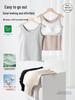 Women's Anti-Light Cotton Camisole: Covers Underarm, Chest Pads, Wear Alone or as Base Layer, Sleeveless Top
