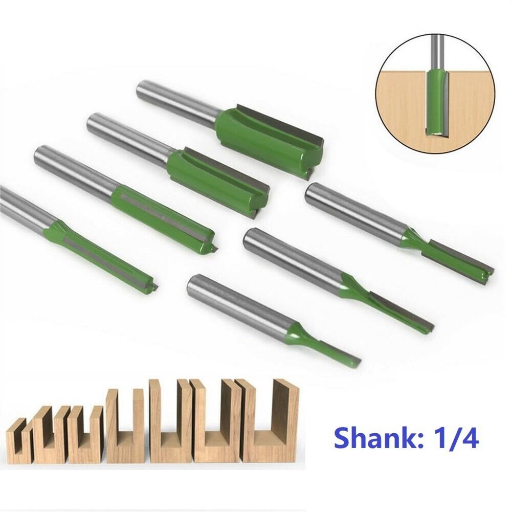 Upgrade Your Woodworking Skills with 17pc 14 Shank Router Bit Set, Solid Hardened Steel Bodies, and YG8 Carbide Tip