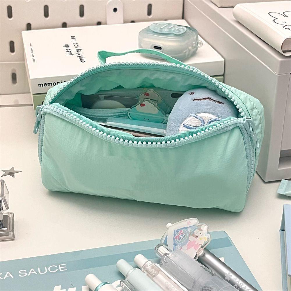 Multi-functional Dachshund Pencil Case Multi Layer Handheld Stationery Pouch Large Capacity Pen Bag Students