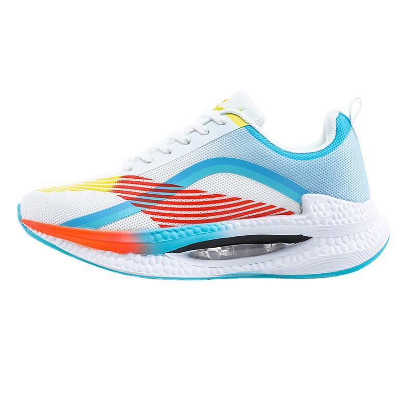 Hochwertige Kalte Stick Paar Pop Sneaker Gepolsterte Laufschuhe Luftkissen Popcorn Sport Laufschuhe