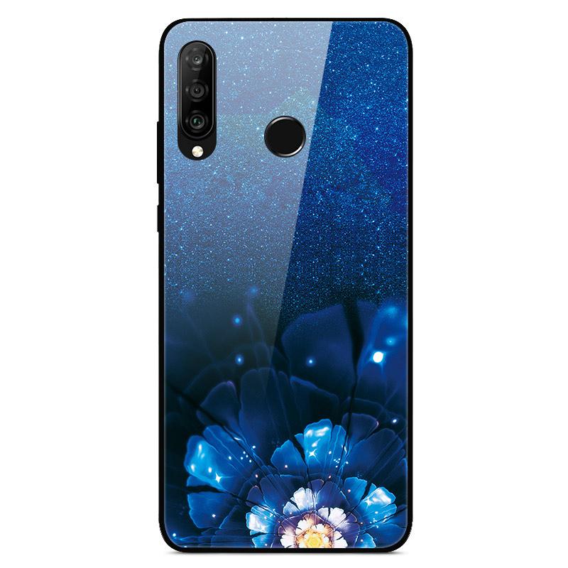 6.15"For Huawei Honor 20S Case Tempered Glass Print Back Cover Hard Case For Huawei Honor 20S MAR-LX1H Phone Case Honor20S 20 S