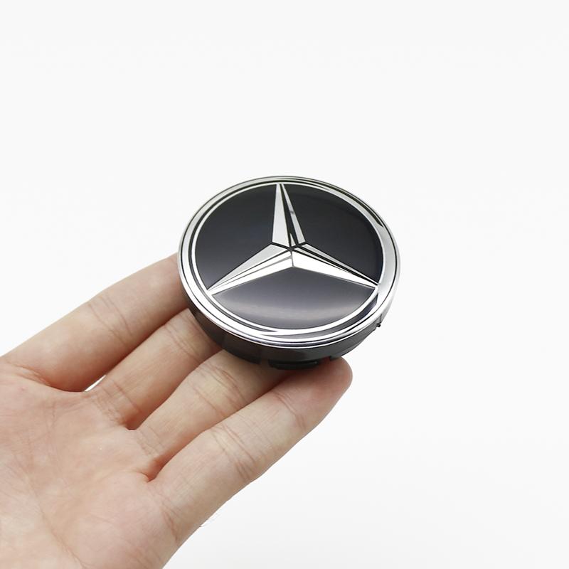 4pcs 56mm 60mm 75mm Car Wheel Center Logo Hub Cap For Mercedes Benz AMG Apple Tree W211 W205 W213 W203 C218 A207 CLA CLS E Class