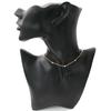 European & American Multi-layer Crystal Choker with Copper Beads