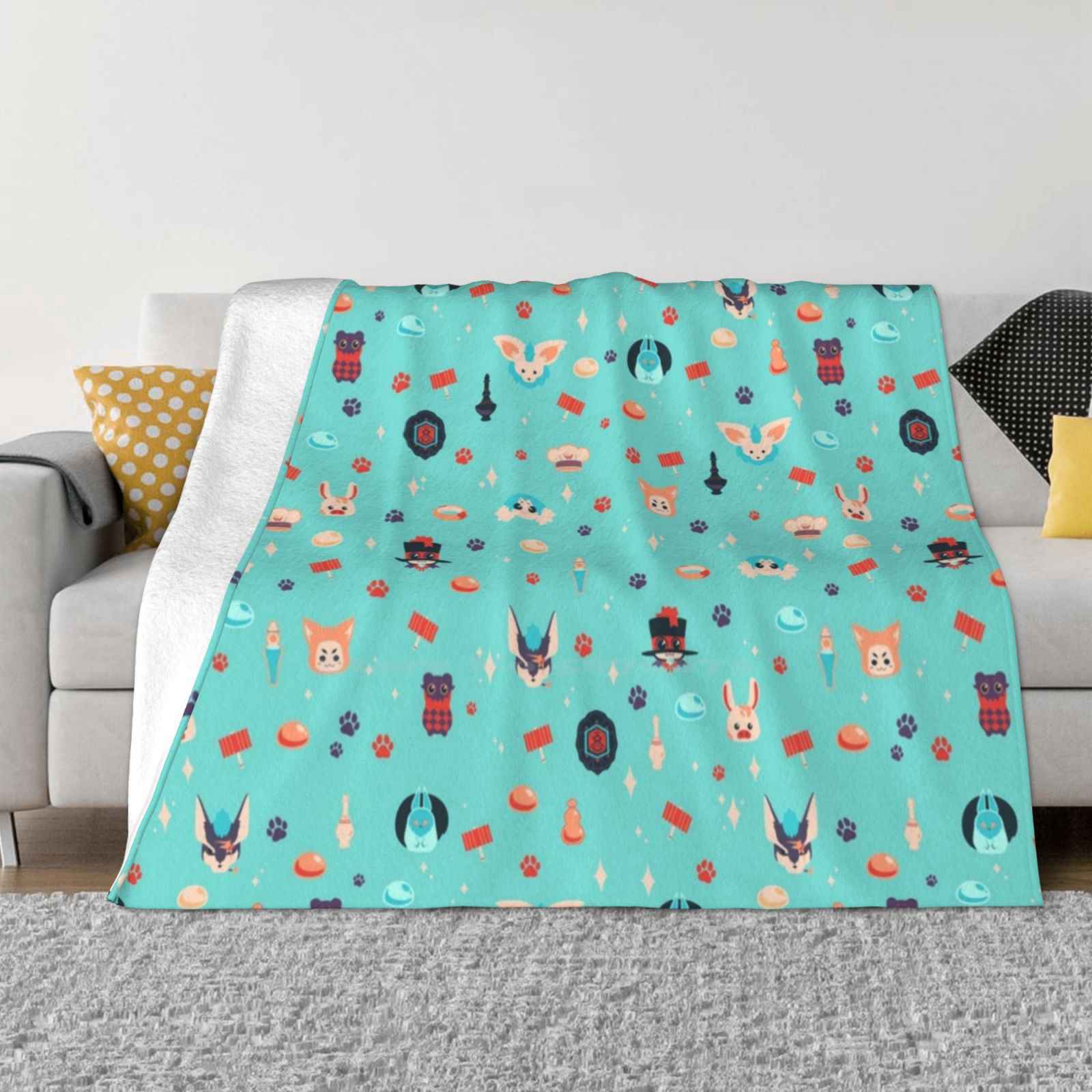 Tales Of Games Mascots Print New Arrival Fashion Leisure Warm Flannel Blanket Tales Of Xillia Tales Of Symphonia Tales Of The 30x40in