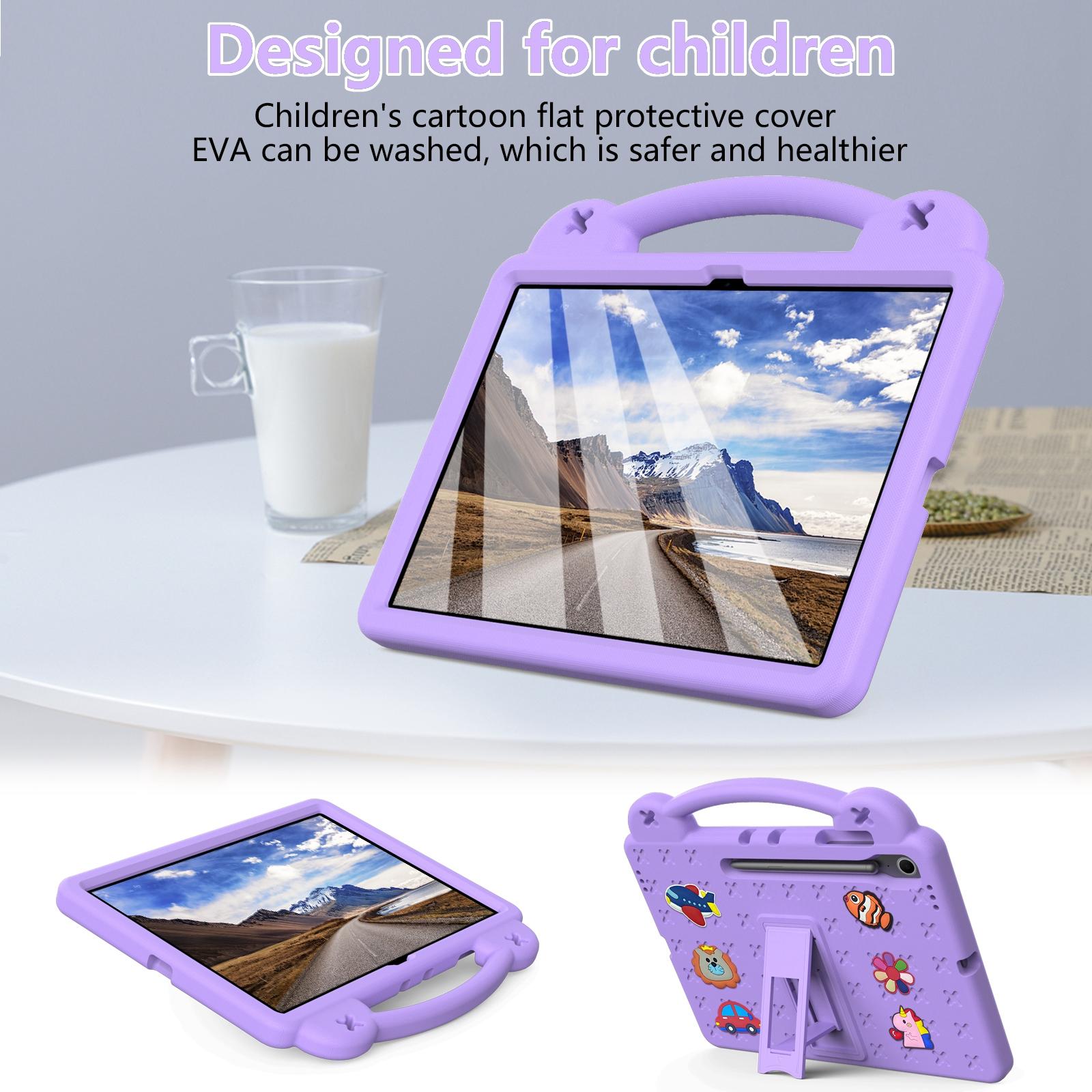 

Чохол для Samsung Galaxy Tab S10 FE+ Дитячий EVA Чохол для планшета з підставкою Purple