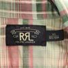 RRL Black Tag One Star Striped Pattern Short sleeve shirt XS RALPH LAUREN Men's Used