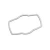 For BMW 3-Series E90 2005-2012 Silver Aluminum Headlight Button Frame Cover Trim