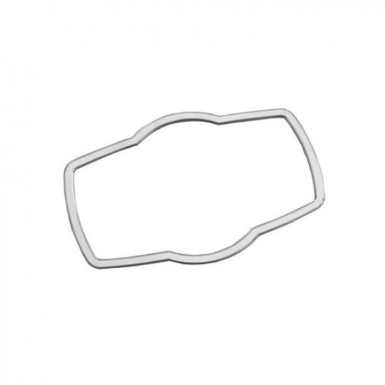 For BMW 3-Series E90 2005-2012 Silver Aluminum Headlight Button Frame Cover Trim