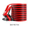 Jumper Cables Heavy Duty Booster Cables Safety Assistance with Alligator Clips Roadside Accessories for 12V 24V Battery Car