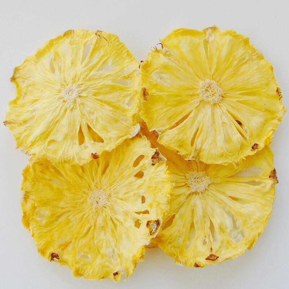 500g Fette di Ananas Essiccato all'Ingrosso, Tè alla Frutta Cold Brew, Bevanda Erboristica Senza Caffeina