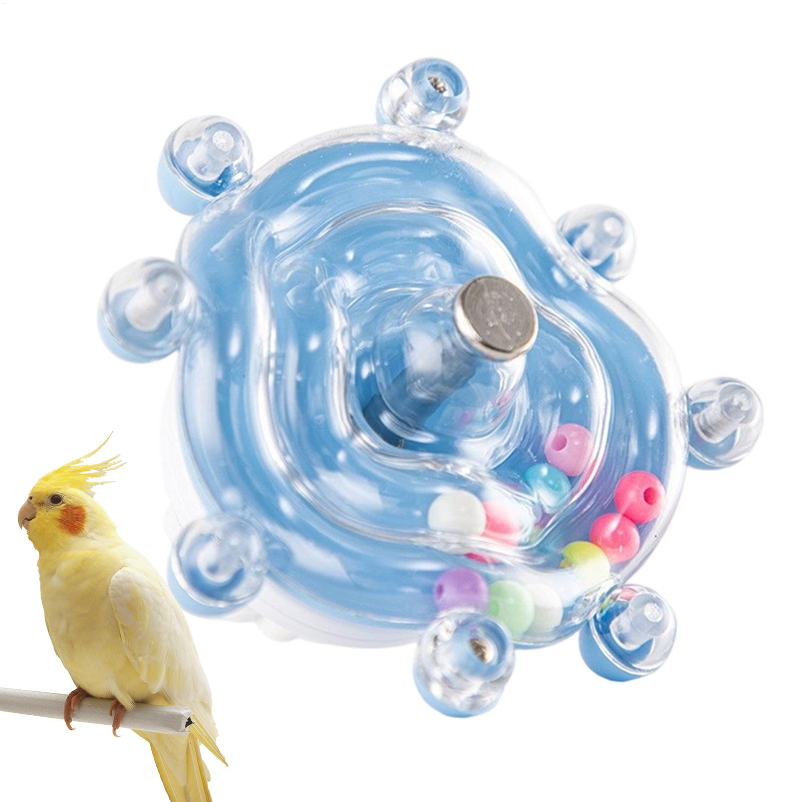Parkiet Kaketoe Vogel Speelgoed Draaiend Wiel Interactief Plezier Binnen Kooi voor Conure Kanarie Agapornis Ara Verrijking