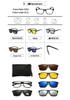 22XX Magnetic Clip-on Polarized Sunglasses for UV Protection and Driving