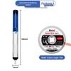 Pompa dissaldante a vuoto estesa interamente in alluminio con pistola manuale a rimbalzo automatico per la rimozione della saldatura.