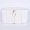 Elastic Belt Women'S Zipper Design Waist Skirt Waist Slim Fit Elastic Wide Waist Seal