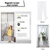 Magnetic Mesh Door Curtain Summer Mosquito Protection Antiinsect Antifly Home