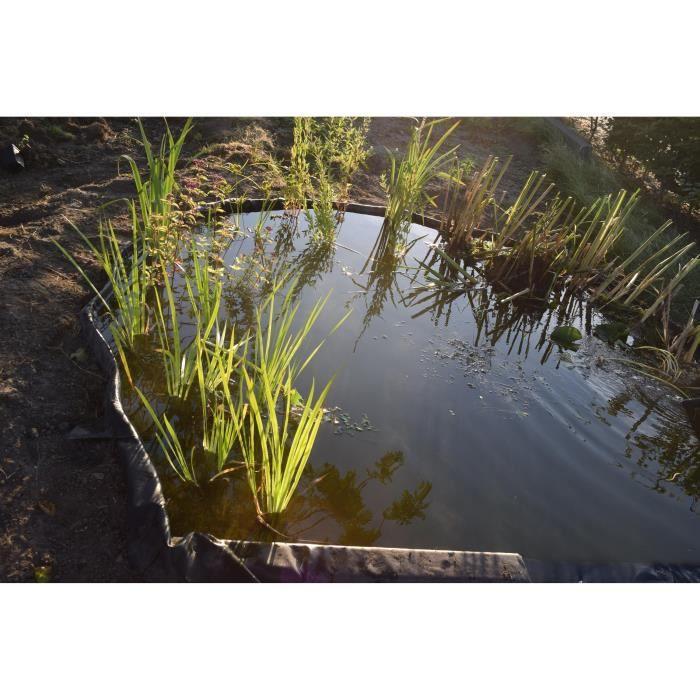 Bordure de jardin en PVC recyclé Borderfix - NATURE - Epaisseur 7 mm - H14 cm x 15 m