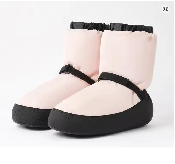 Baletní boty Zimní taneční boty Teplé Teplé Krátké boty Protiskluzové Baletní boty Dospělé Tréninkové Bavlněné Taneční boty