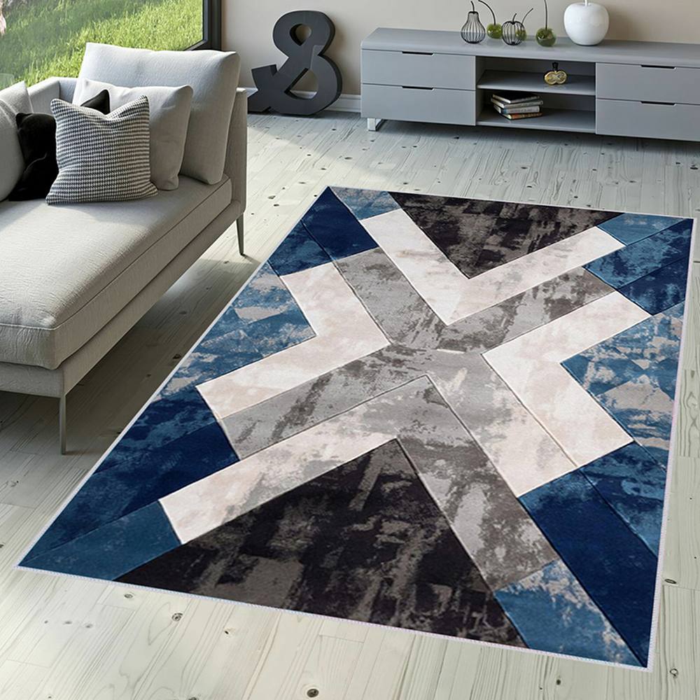 

Mosimoso Home H379 Digital Printed Dot Sole Carpet 50x80 cm