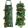 1pc Contemporary Strawberry Planting Bag with Drainage Holes, Thickened Durable Self-Watering Hanging Planter for Home Balcony