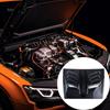 Car Air Flow Intake Hood Scoops Vents Center Side Hood Scoops Decorative Cover Automotive Accessories Easy Installation