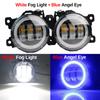 2 Pieces 30W 6000LM LED Fog Light Angel Eye Daylight For Suzuki Swift Sport 2007-2020 H11 Canbus Car Front Fog Lamp DRL Assembly