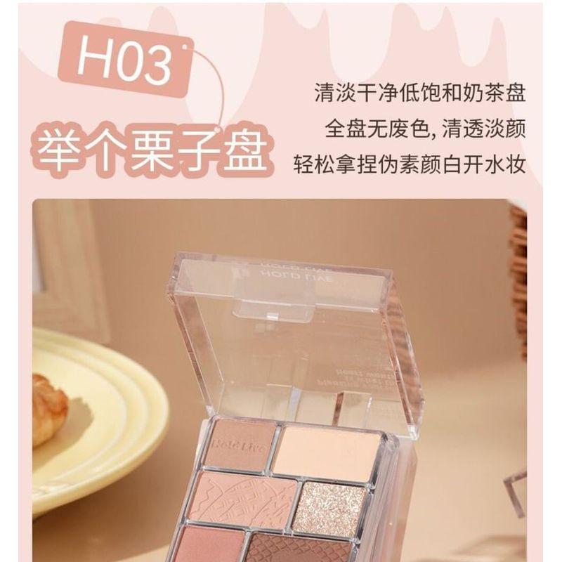 HOLD LIVE - 2-in-1 Lidschatten & Rouge Palette - H03