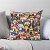 Nutcracker Extravaganza Square Pillowcase Polyester Linen Velvet Pattern Zip Decor Throw Pillow Case Home Cushion Cover 18"