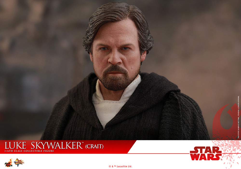 Star Wars The Last Jedi Luke Skywalker (Crait Version) Movie Masterpiece 1/6 Scale Figure