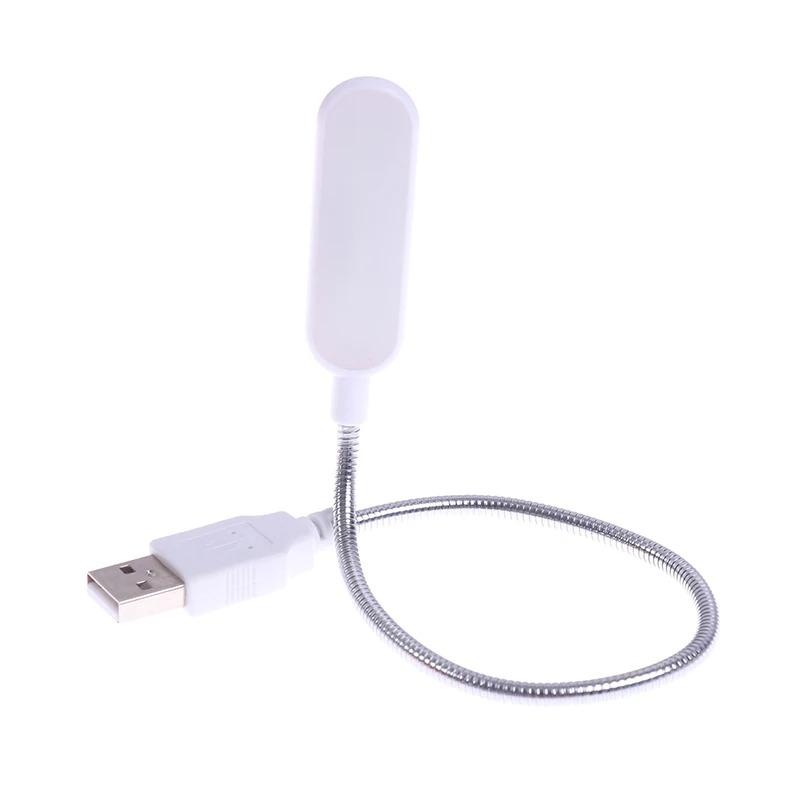 Flexible USB Reading Lamp Mini Led Book Light Portable Night Lights Powered By Laptop Notebook Computer Travel Christmas Gift L