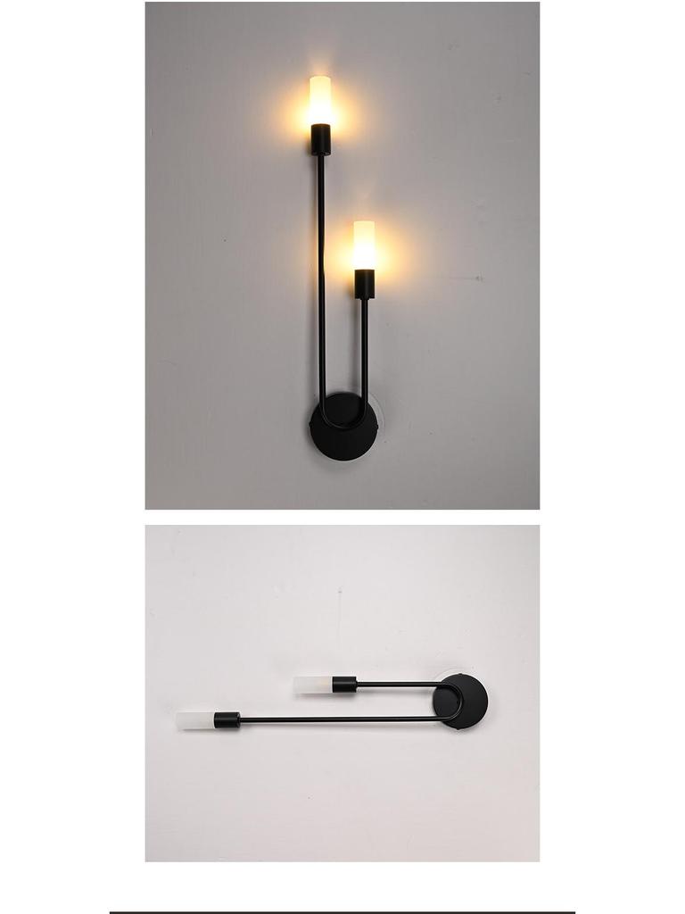 Nordische wiederaufladbare Wandleuchte - Moderner minimalistischer Stil für Schlafzimmer und Wohnzimmer