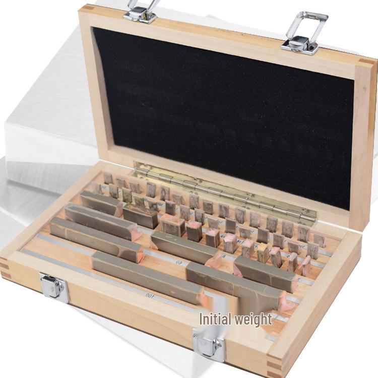 Steel Precision Gauge Blocks Set, 32-122 Pieces, Rectangular, Accuracy Grades 0-2 32 Pieces - Grade 2