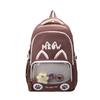 Schoolbagins Cartoon Schoolbag New Cute Kitten Primary School Students Cute Graffiti Large Capacity Backpack Junior High School Backpack