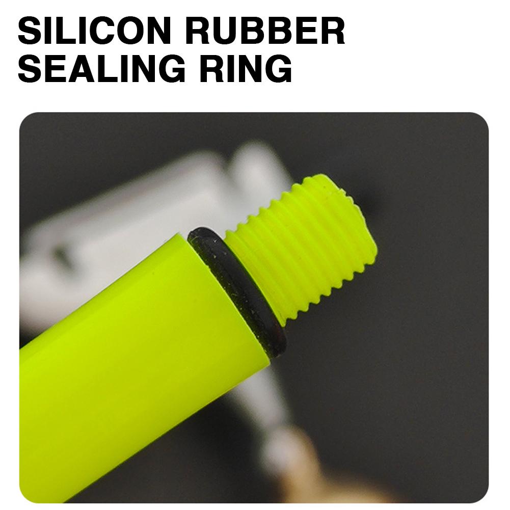 1 Set Fishing Electronic Rod Light Luminous Stick Fishing Rod Light Stick with Bells Ring Color Change Battery Included