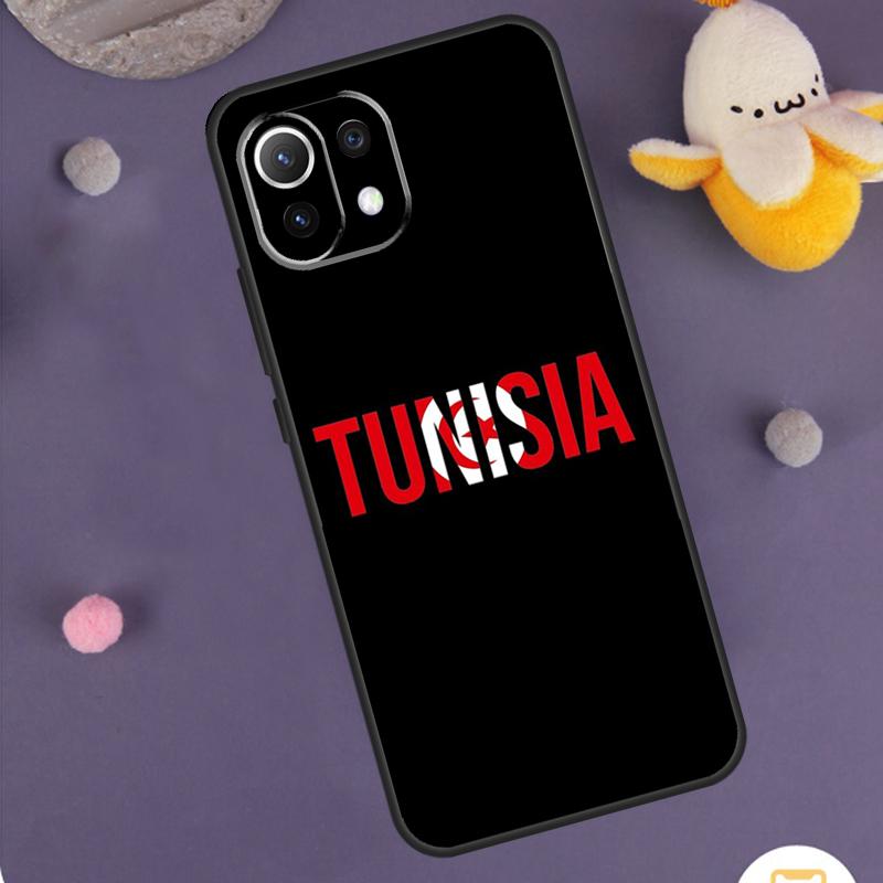 Tunisia Flag Map Case For Xiaomi 13T 12T 11T Pro 13 14 Ultra 12 Lite POCO X6 M6 F5 F6 Pro X5 X3 F3 M5s Cover