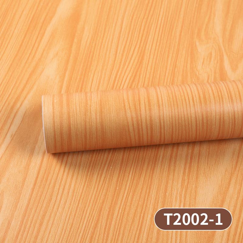 40cm*3m Self-Adhesive Wood Grain Wallpaper Peel and Stick Removable Waterproof Wall Sticker for Cabinet Table Desk Renovation Background Decor