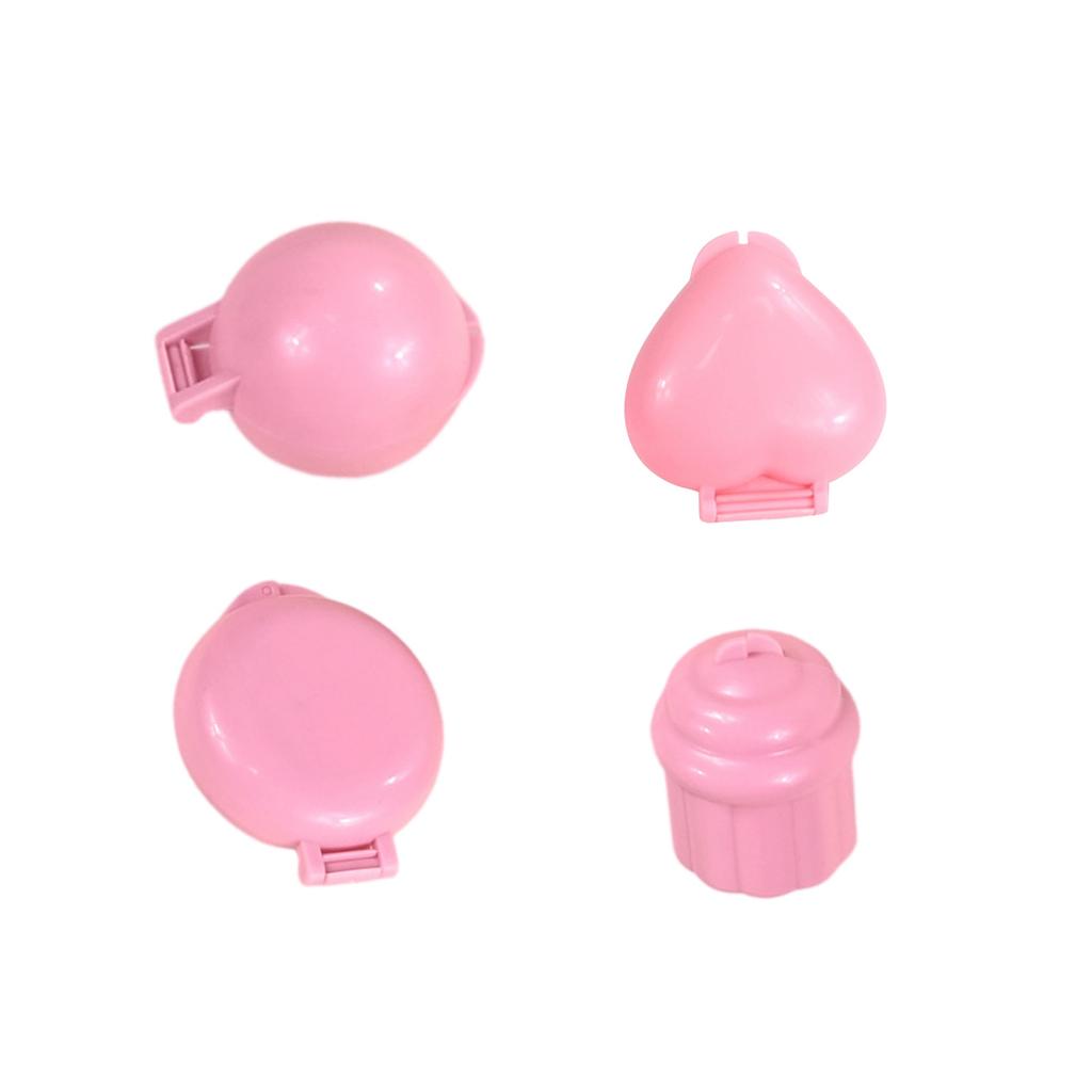 4 PCS Round Cake Popping Mold Shapes Press Set,Baking Tools Accessories For Home Baking, Birthday Parties, Wedding Desserts