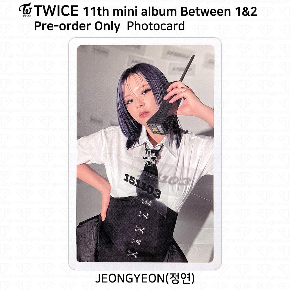 

TWICE 11-й мини-альбом «Между 1 и 2» Чонён Фотокарточка Открытка Polaroid POB Photocard - POB #02