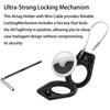 AT-43 2Pcs For AirTag Case Semi-Enclosed Smart Locator Protective Cover with Steel Wire