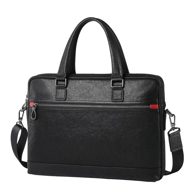 Men's Genuine Leather Fashion Briefcase Handbag