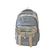 Korean Version Ins New Schoolbag Women's High-value Plaid Backpack High School Students Large-capacity Backpack
