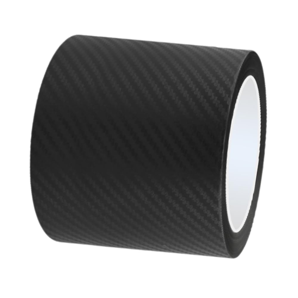 Ideamall Car Door Film, Protective Film, Scratch and Stain Prevention, Door Edge Molding, Protect Your Vehicle, Black, Matte (10cm Wide, 10m Long)
